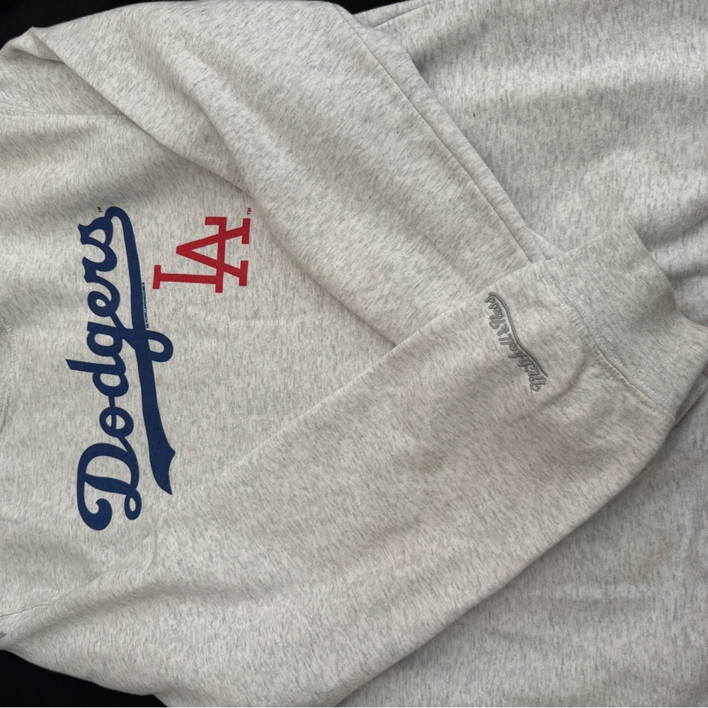 Nostalgia Gray Dodgers Hoodie